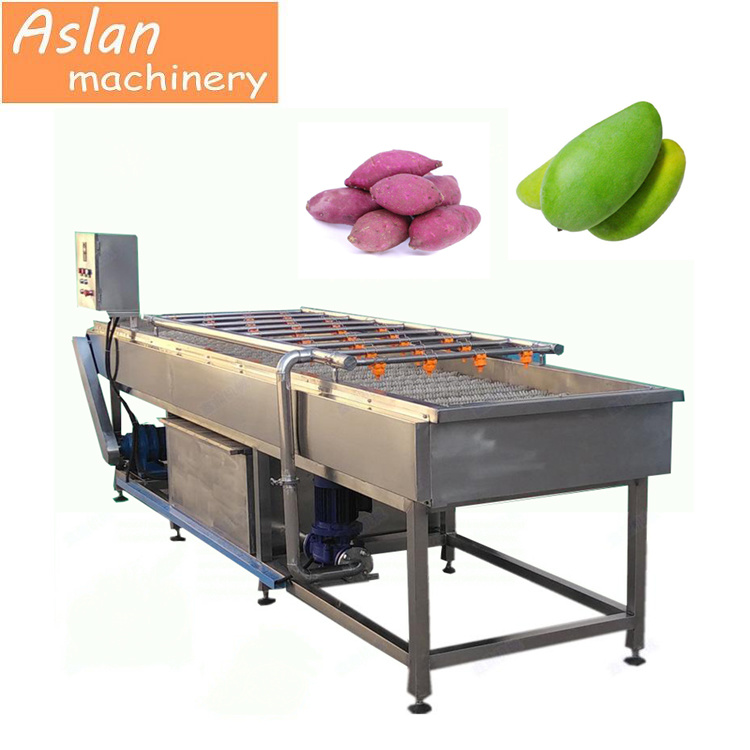 Stainless Steel Potato Cleaning Machine/Potato Roller Peeling Washing Machine